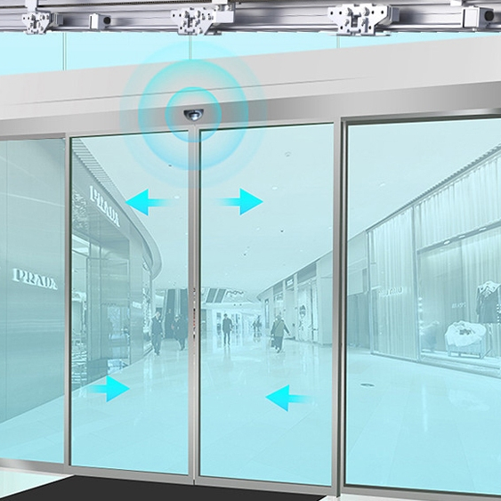 PRO Tech Automatic Sliding Door DSL 125 Mesin Pintu Kaca Sliding Otomatis Sensor
