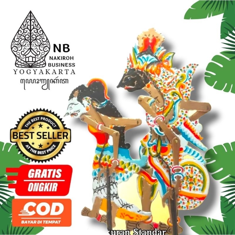 NAKIROHBUSINESS wayang kulit asli sepasang rama Shinta