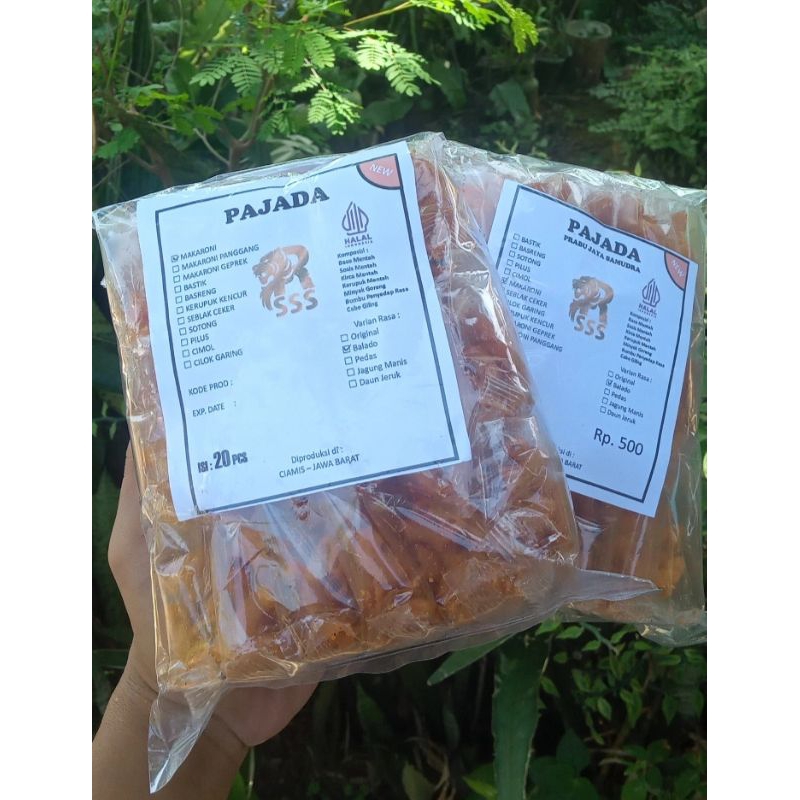 

(Termurah) Makaroni / Macaroni / Makroni Grosir Rasa Balado Pedas Renyah Nikmat 1 Pack Isi 20 Pcs