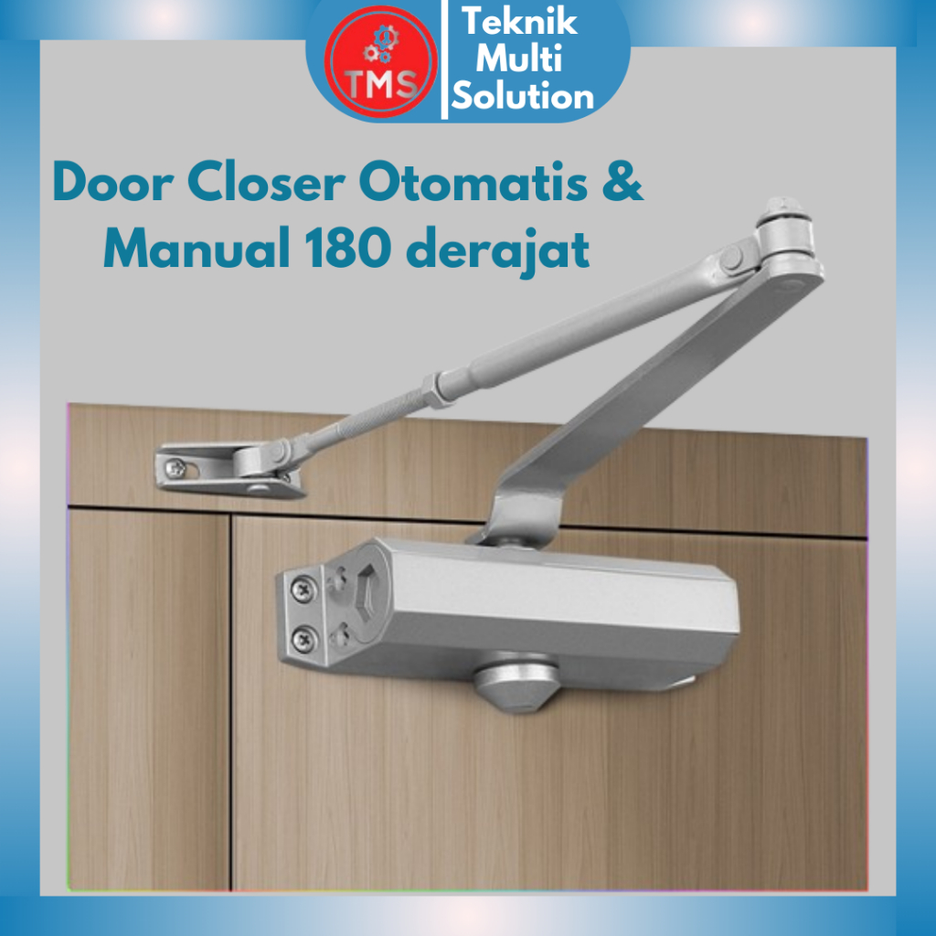 Door Closer Otomatis Penutup Pintu Kantor Kamar Hidrolik 40-65 kg