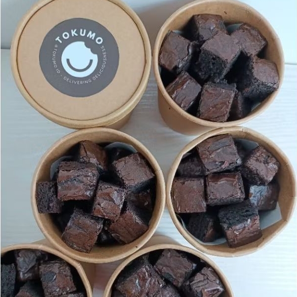 

Fudgy Brownies Bites Coklat Premium | Tokumo