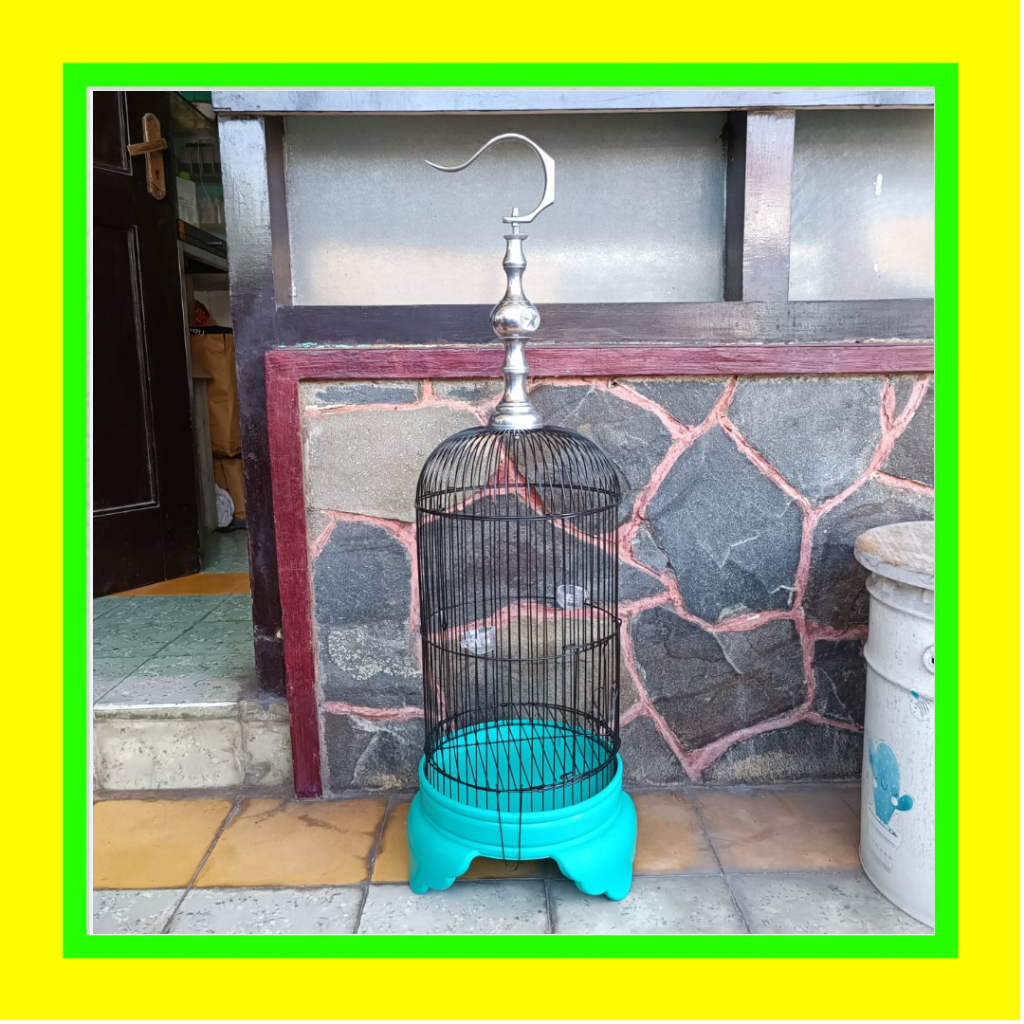 GROSIR HELOPET PVC D23 T80 Sangkar Burung Kecil Warna Kandang Ram Besi Tebal Kenari LoveBird Pleci P