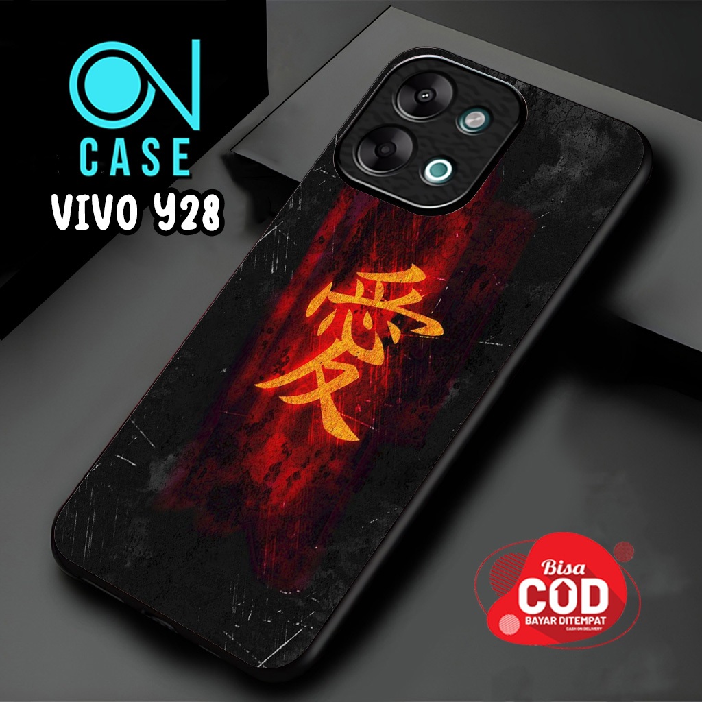 Case Vivo Y28 - Casing Vivo Y28 - ( Tulisan Jepang ) - Case Hp - Casing Hp  - Softcase Hp - Softcase