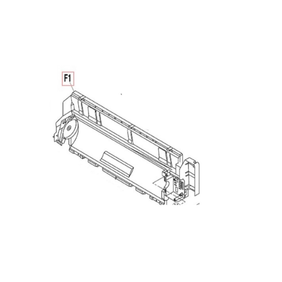 BOTTOM FRAME/BODY BELAKANG AC DAIKIN FTM25JV14