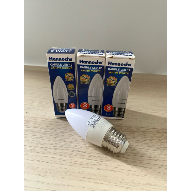 HANNOCHS CANDLE LED 12 3watt