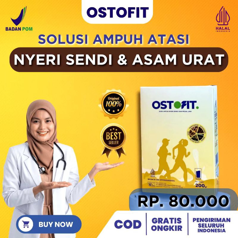

OSTOFIT susu nyeri sendi atasi kebas kesemutan asam urat rematik kolesterol