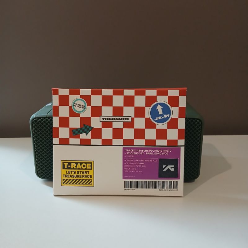 Treasure Official Photocard / Jeongwoo Trace Polaroid