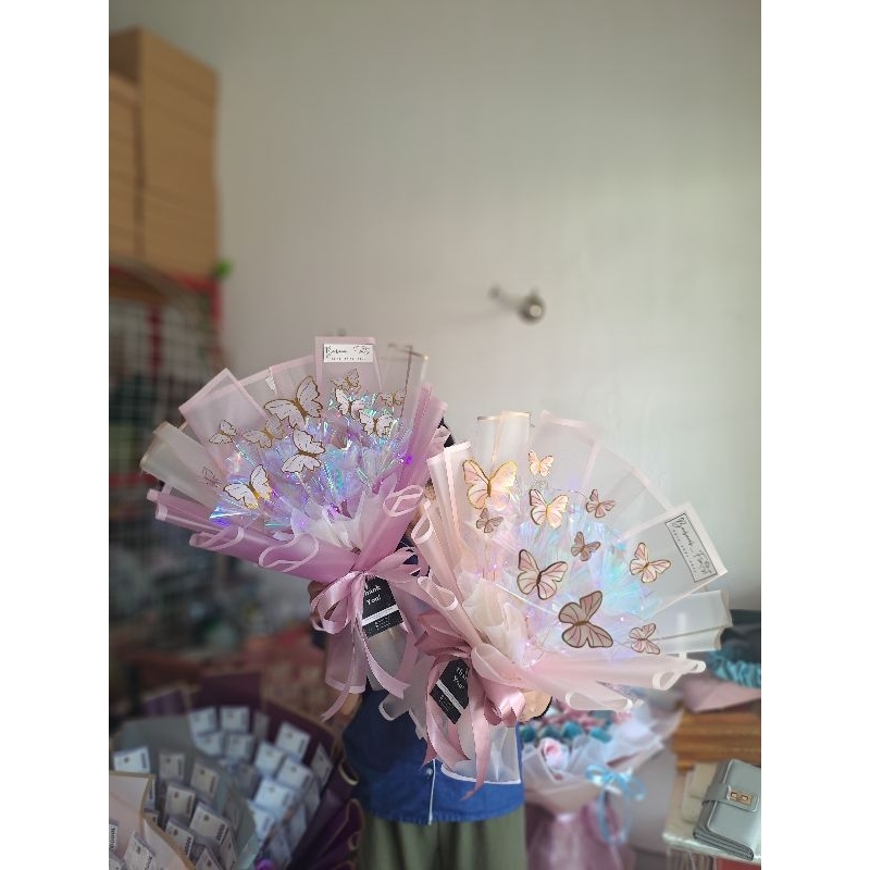 [READY STOK] BUKET KUPU KUPU | BUKET KAWAT BULU | BUKET BUNGA | BUKET MEDAN | BUKET MURAH | BUKET WI