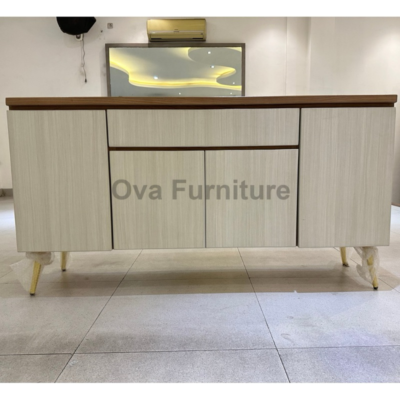 Bufet HPL Minimalis Modern – Meja TV / Meja Buffet Ruang Tamu Elegan