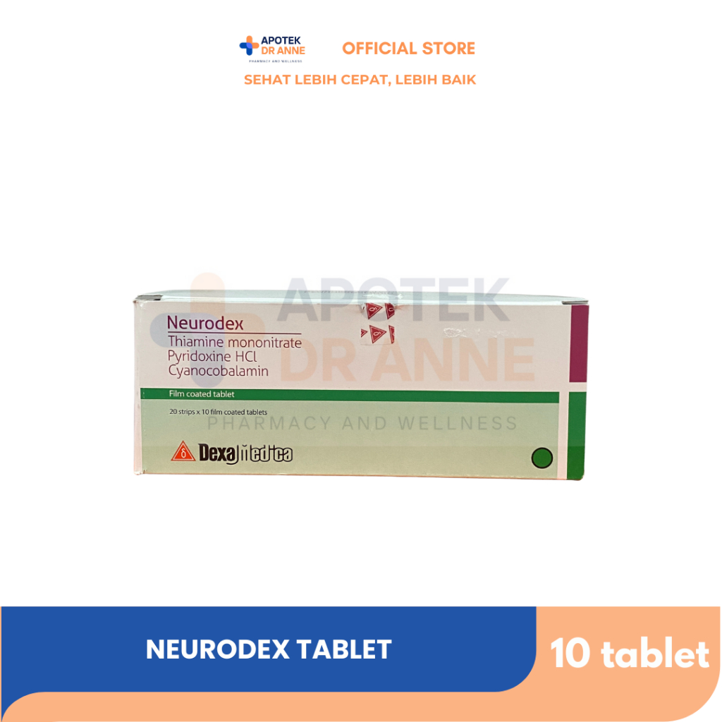 Neurodex Vitamin Neurotropik (10 Tablet)