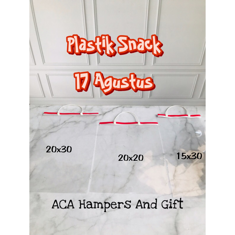 

Plastik snack 17 Agustus / plastik hampers 17 agustus