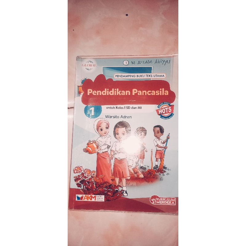 

buku PPKn pendidikan Pancasila kelas 1 kurikulum merdeka