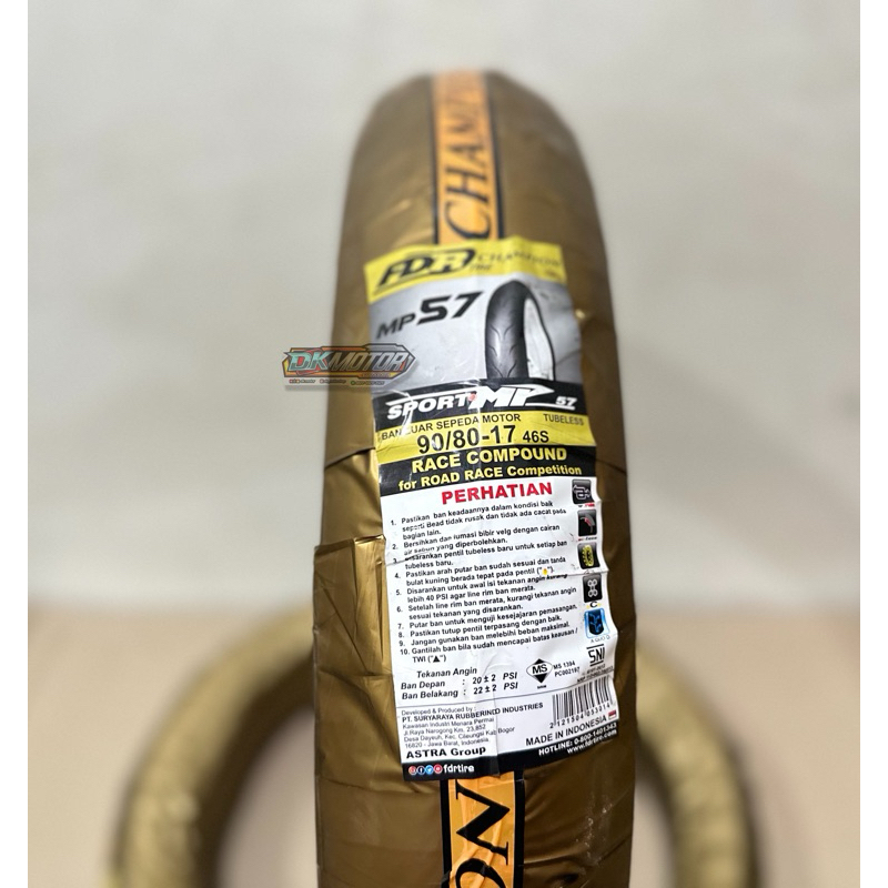 Ban FDR Sport MP57 90 80 17 SoftCompound