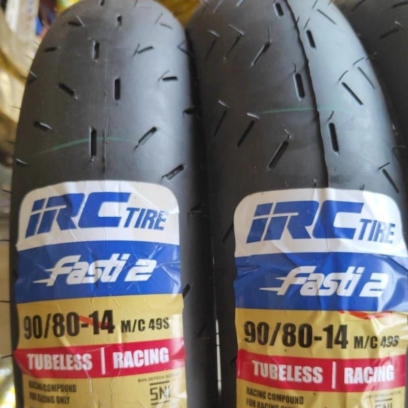Ban IRC Fasti Pro 90/80 -14 dan IRC Fasti 2 90/80-14