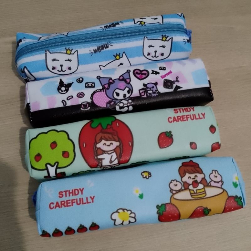 

Kotak pensil / dompet pensil / tempat pensil motif lucu