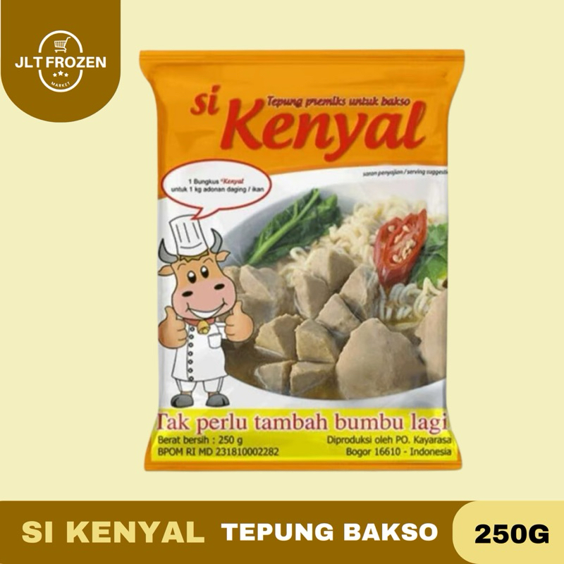 

Si Kenyal Tepung Premiks Bakso / Tepung Adonan Baso Halal Siap Pakai - 250g