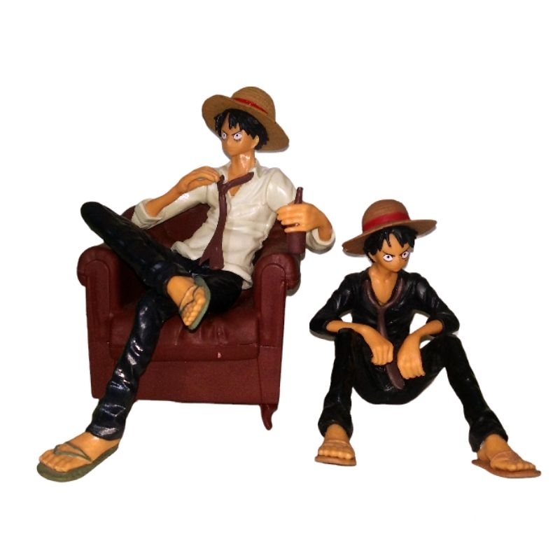 ACTION FIGURE ONE PIECE LUFFY DUDUK SOFA