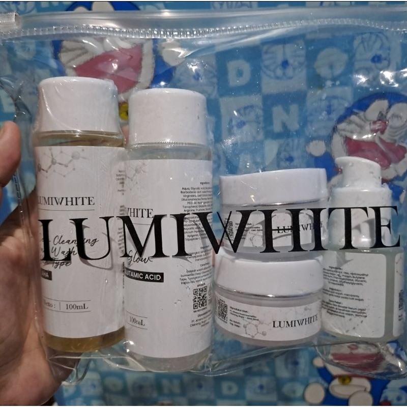 preloved 1paket skincare lumiwhite