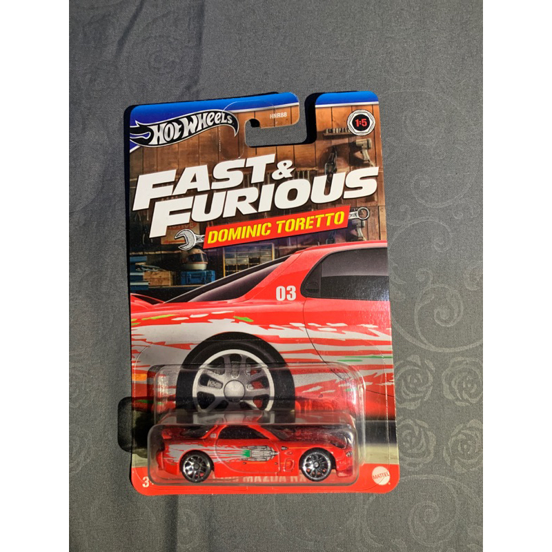 Hot Wheels FnF RX7 Dominic Torreto
