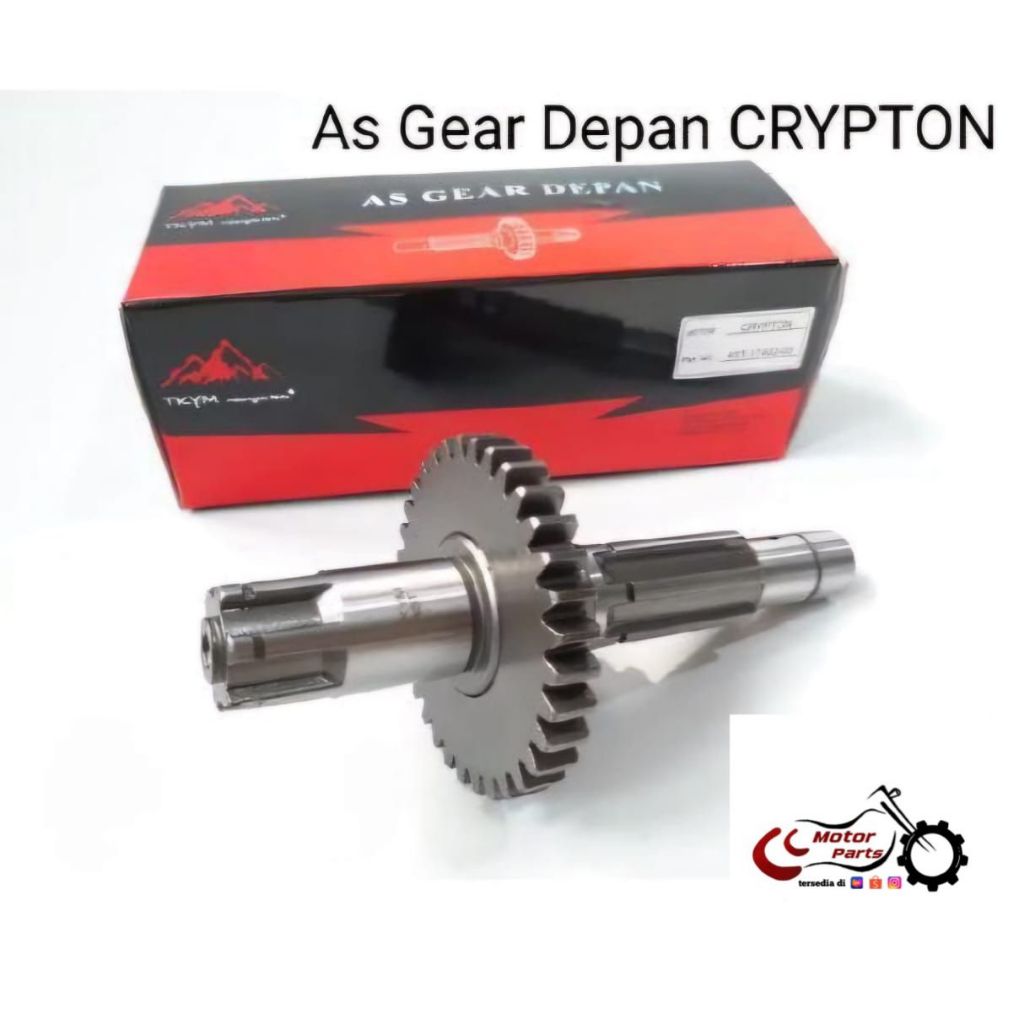 As gear gigi tarik depan crypton vega lama takayama