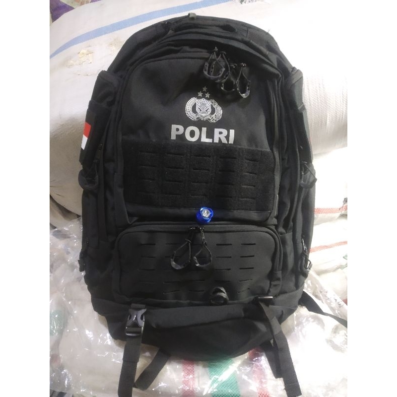 Tas Ransel Punggung Polri / Polisi Original
