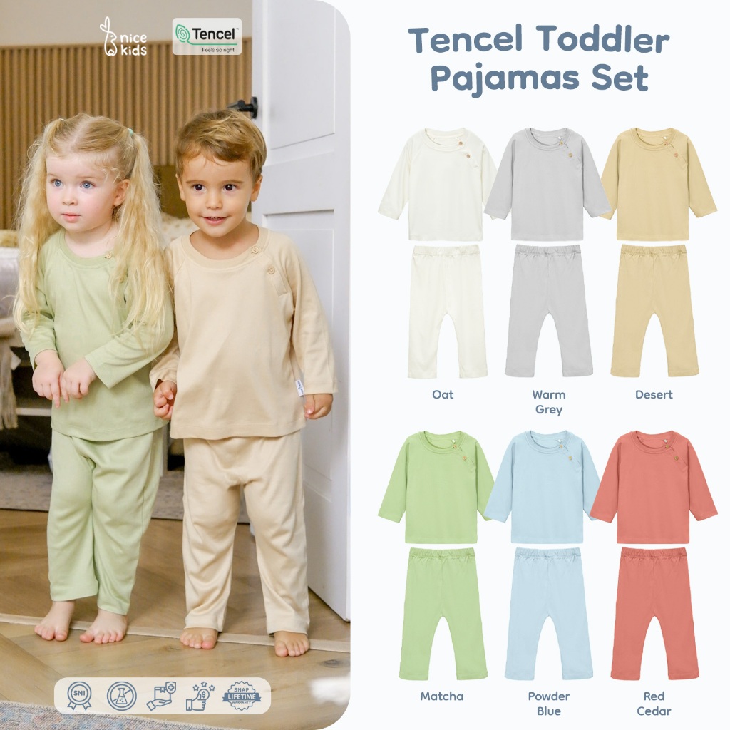Nice Kids - TENCEL ™ Kids Pajamas Baju Piyama Tidur Anak Premium