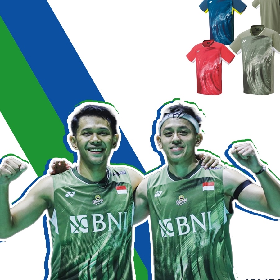 Cashback Kaos Jersey Singlet Bton Rian Fajar 1568 Timnas Bulu tangkis Indonesia 224 GO Premium