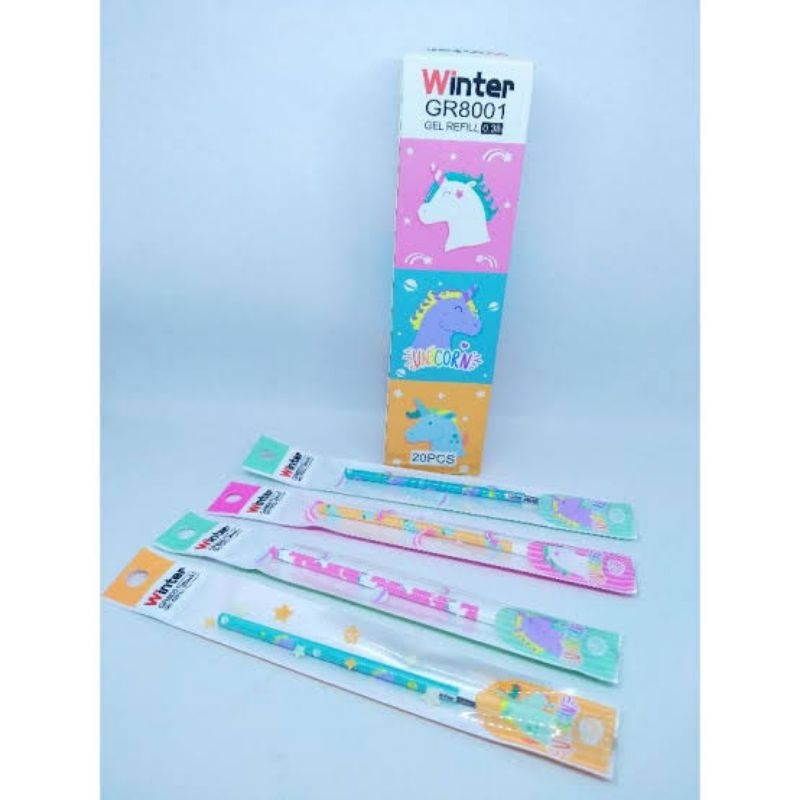 

Refill Isi Pulpen Winter GR8001 Gel Refill 0.38mm Isi 20 Pcs