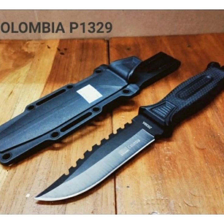 Kualitas Terbaik  COD pisau camping columbia 2928A2938A2948A2918A survival outdoor