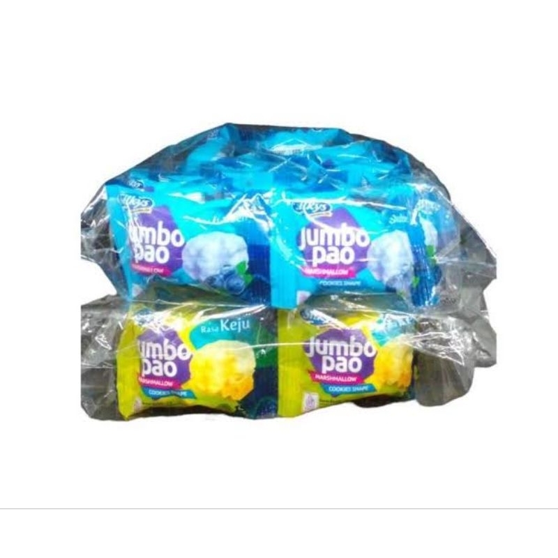 

SILKYS MARSHMALLOW COOKIES SHAPE JUMBO PAO NETTO 20 PCS X 5 GR