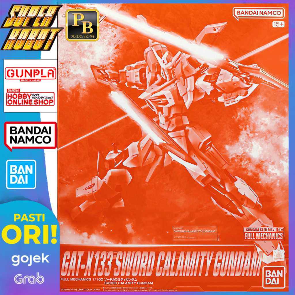 𝗕𝗔𝗡𝗗𝗔𝗜 FM 1/100 Full Mechanics GAT-X133 Sword Calamity Gundam - SEED MSV P-BANDAI Limited