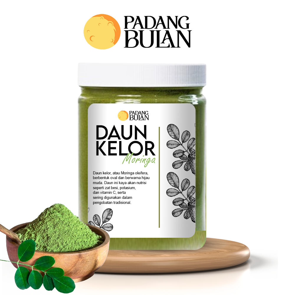 

Daun Kelor Moringa Bubuk 400 Gr Premium Pure Organic - Padangbulan