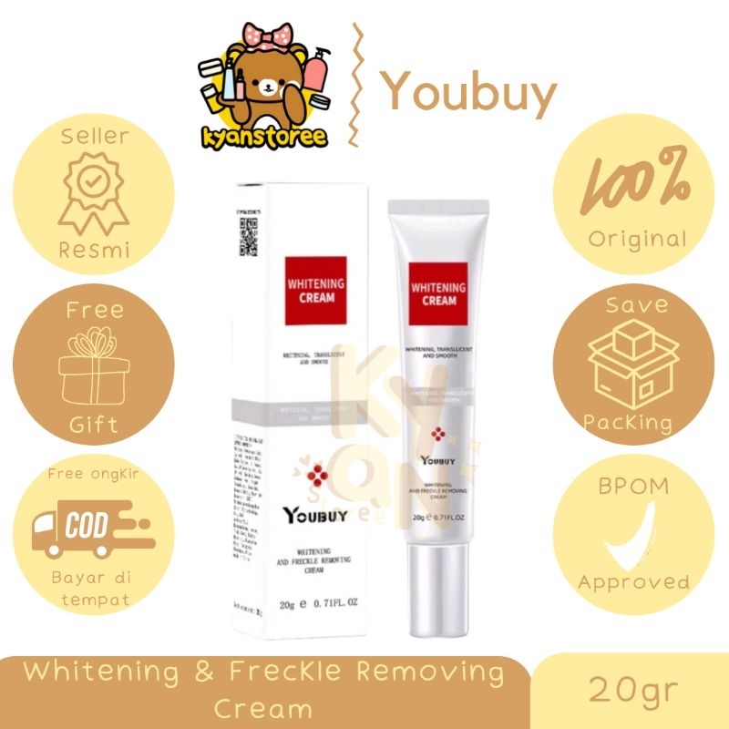 YOUBUY WHITENING & FRECKLE REMOVING CREAM