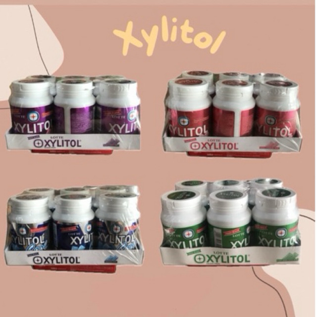 

LOTTE XYLITOL PERMEN KARET MINT BOTTLE 55,1gr