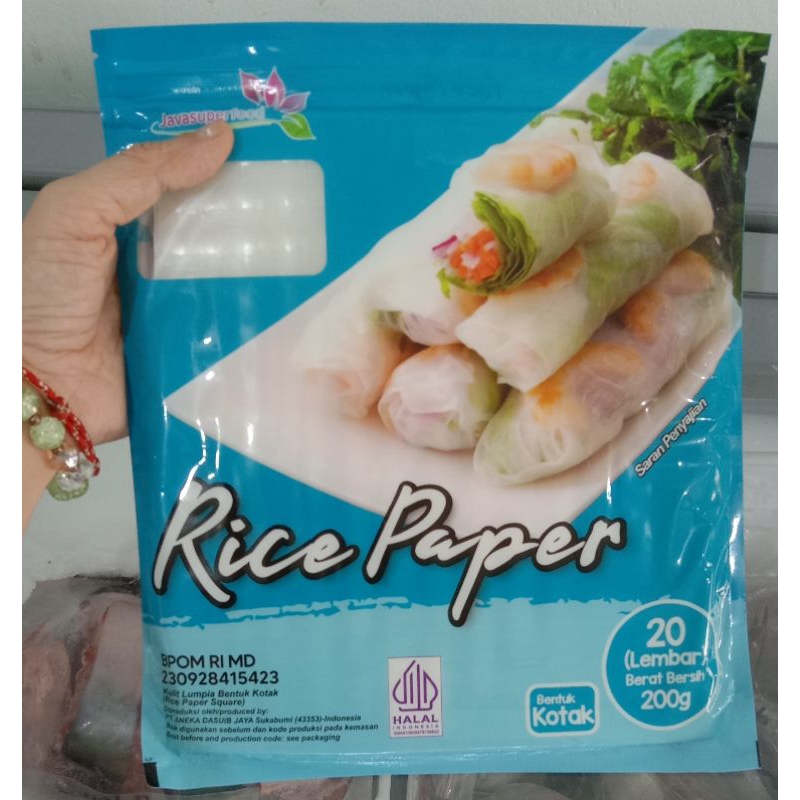 

Rice Paper / Kulit Lumpia Vietnam isi 20