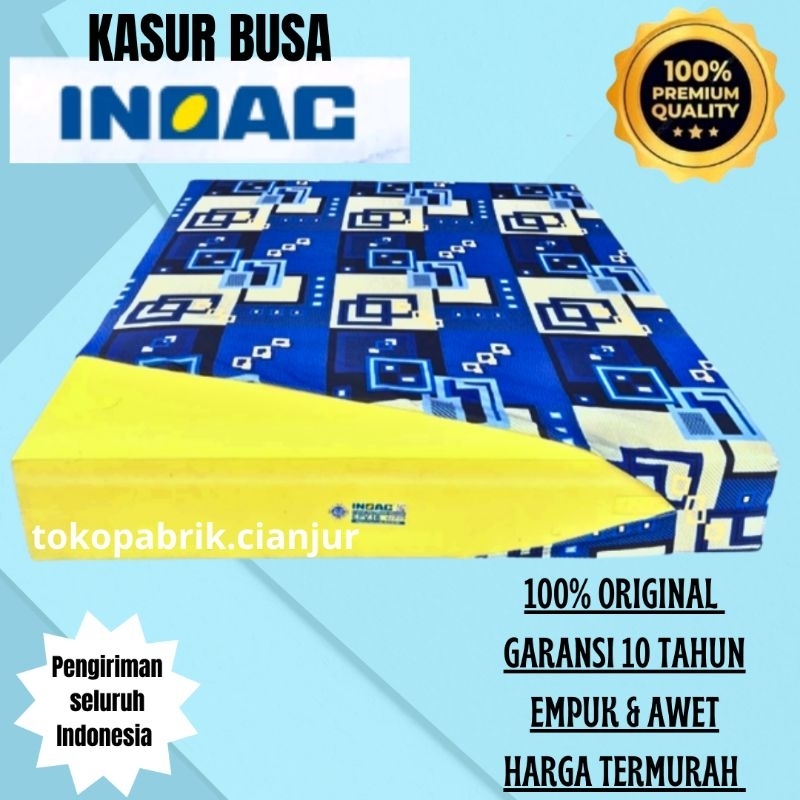 Kasur Busa INOAC Premium Ukuran 160x200 Tinggi 20cm Busa Empuk dan Bergaransi Murah Cianjur Bandung 