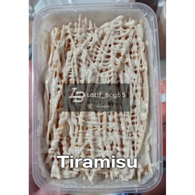 

Mie Lidi Lumer (Tiramisu) Renyah dan tidak keras (Box 500ml)