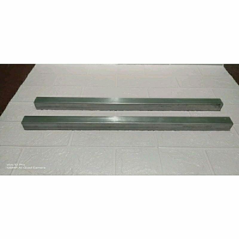 Besi galvanis holo / kotak 3 cm x 3 cm untuk ukuran custom