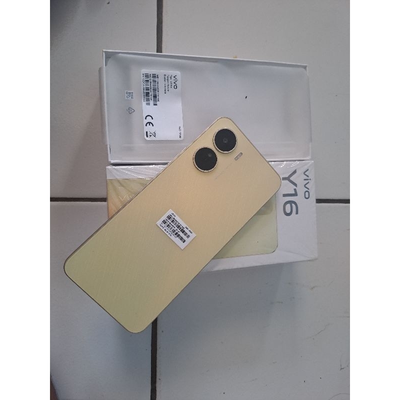 Vibo y16 Ram 3/64 fulset ori mulus second