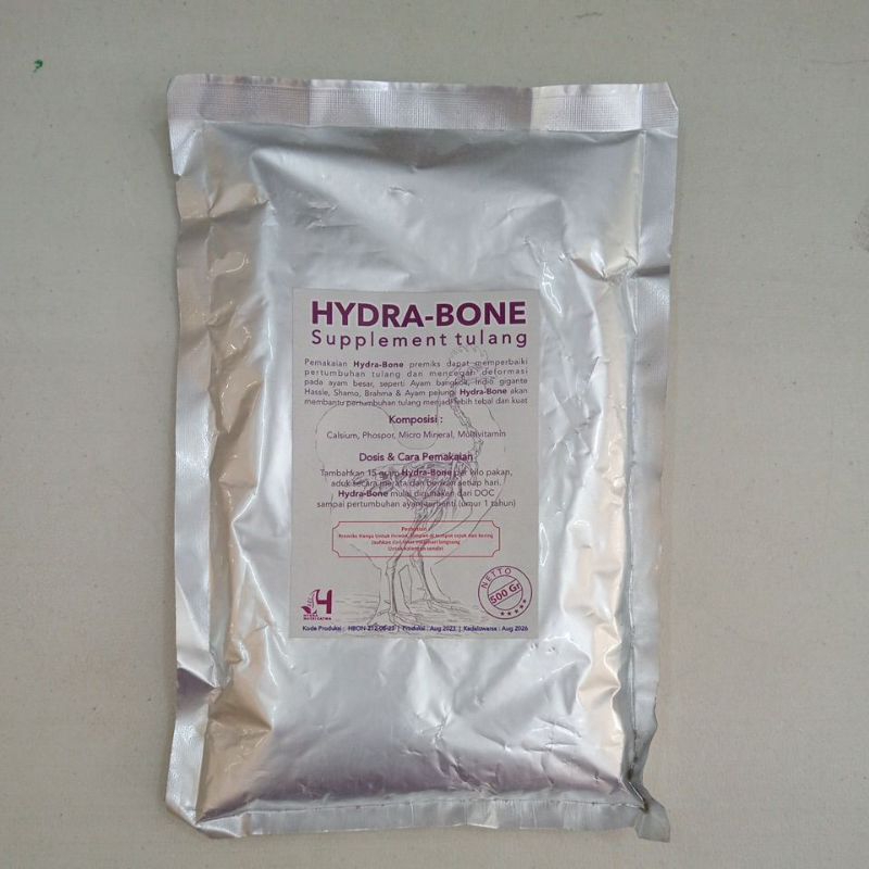 Hydrabone 500gr suplemen tulang ayam bangkok pelung dll