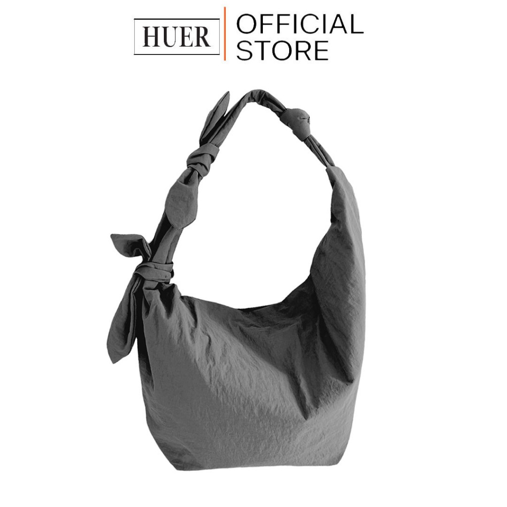 HUER ~ Tas Wanita Fiody Nylon Lightweight Hobo Bag 9549-004 #2244