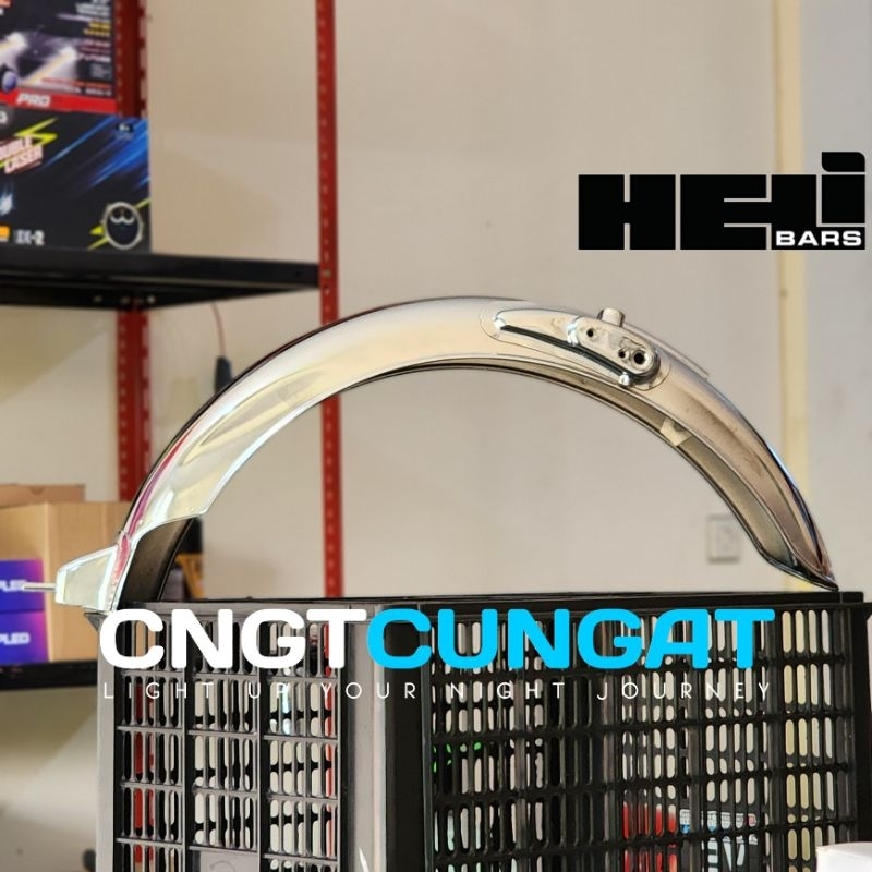 Slebor Belakang CB125 Zeus Helibars Pres Import Detail Ori Original