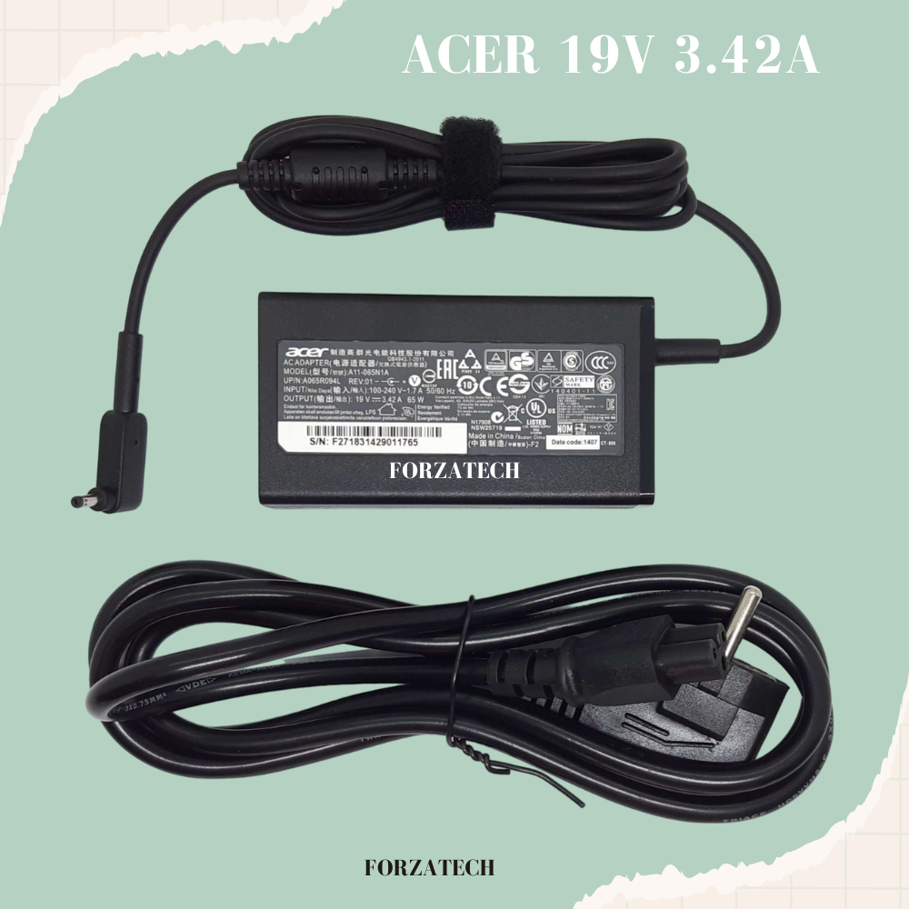 Adaptor Charger Acer Spin 3 Active SP313 SP313-51N 2 IN 1 TOUCH EVO