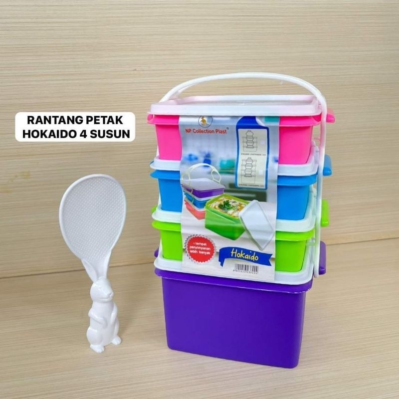 rantang hokaido 4 susun