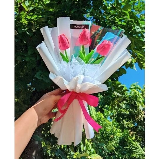 Buket Tulips/Buket Bunga/Buket/Tulip/Bunga Tulip/Buket Murah/Cilacap/Buket Cilacap
