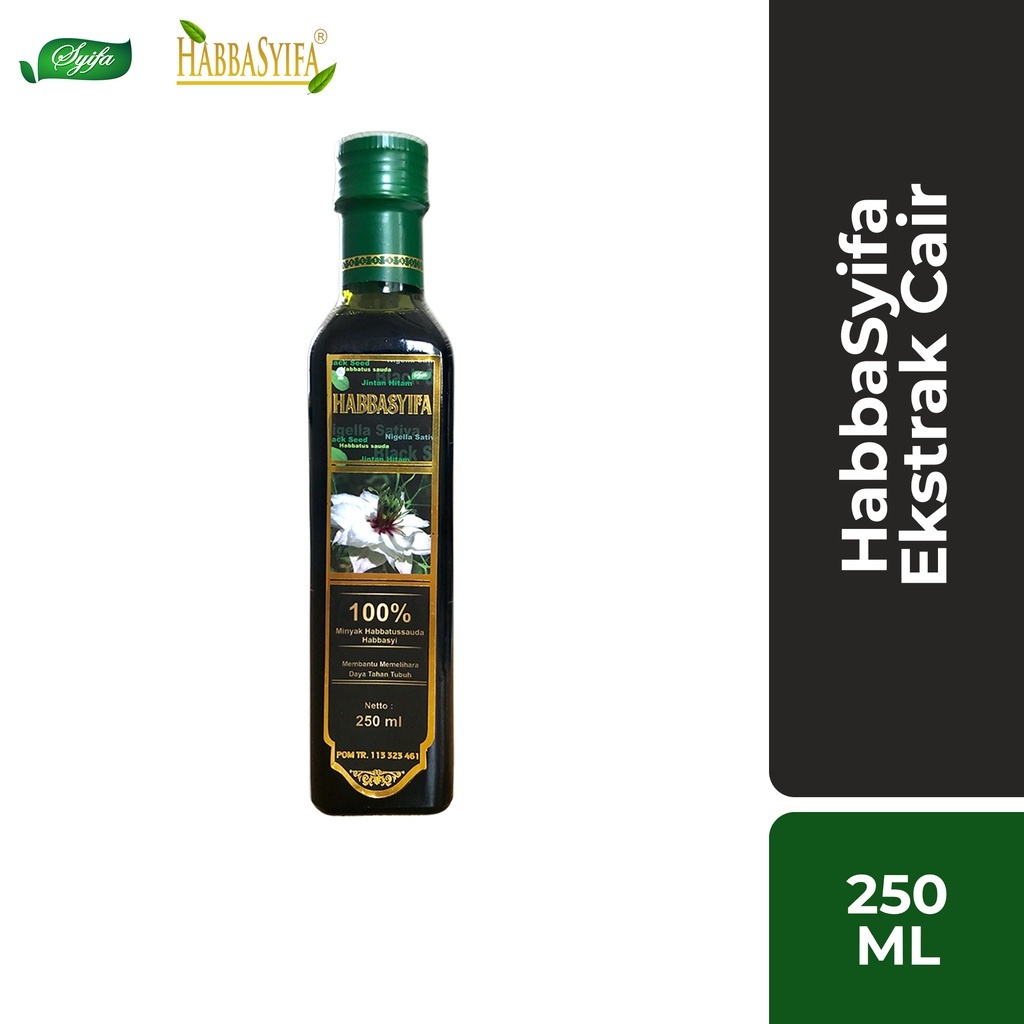 Minyak Habbasyifa / Habbatussauda  cair 250ml Asli Original syifa
