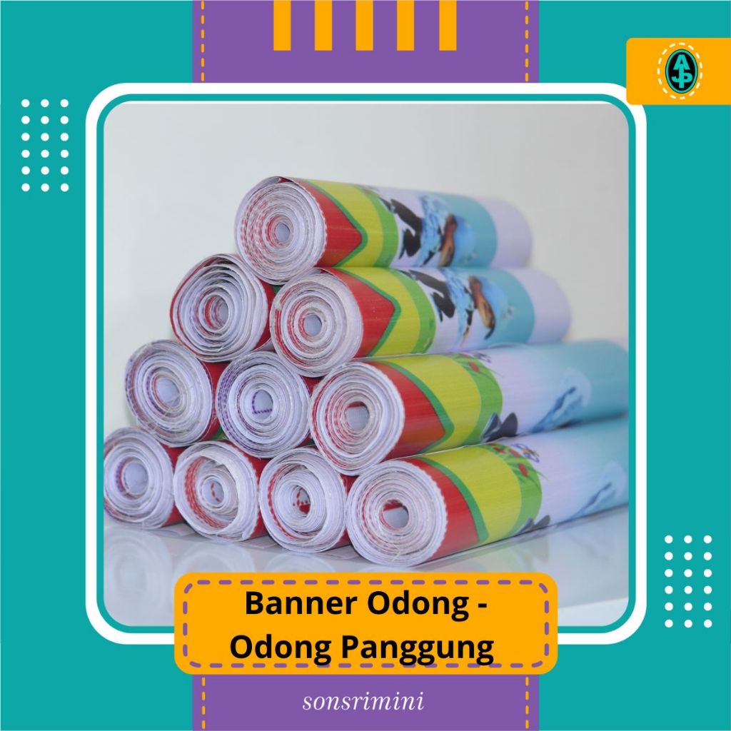 Banner odong odong || Spanduk odong odong AJP Grup