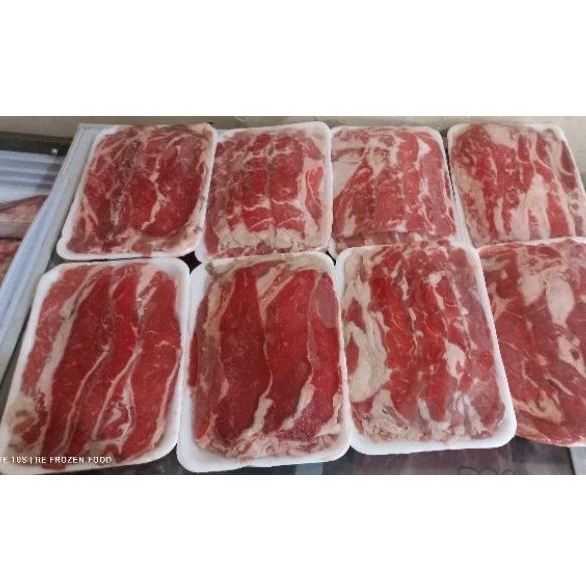 

Beef slice lemak 500gr frozen food
