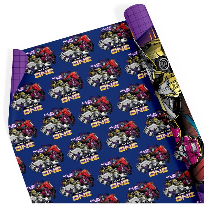 

WRAPPING PAPER - KERTAS KADO - TRANSFORMERS - TF191