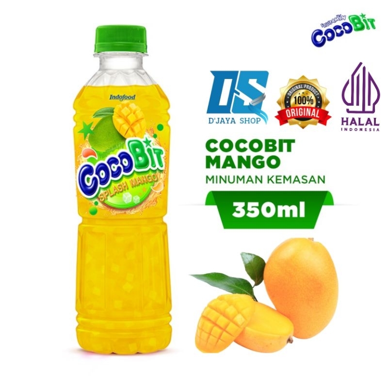 

Fruitamin Minuman CocoBit Splash Mango 350Ml